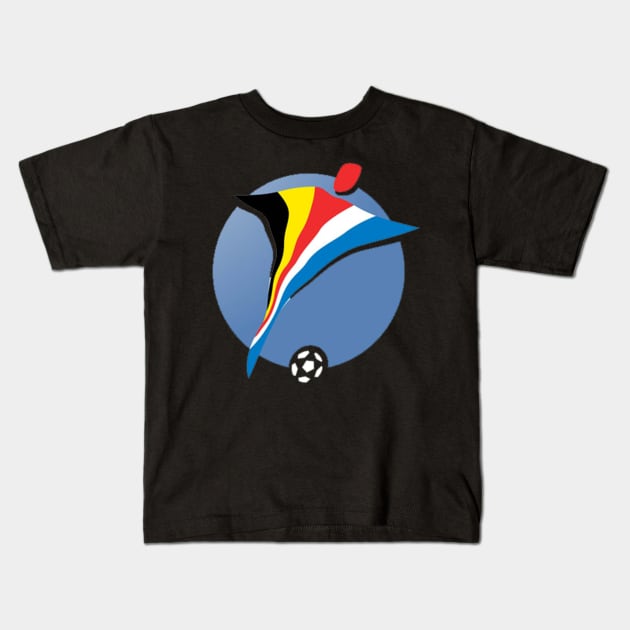 euro 2000 Kids T-Shirt by ritadesign